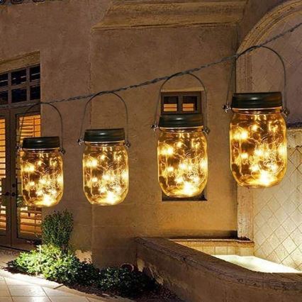 LED Solar lamp JAR LED/1,2V 600 mAh IP44