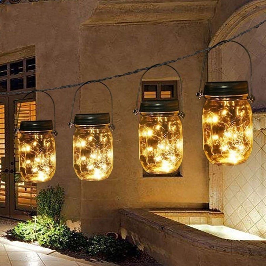LED Solar lamp JAR LED/1,2V 600 mAh IP44
