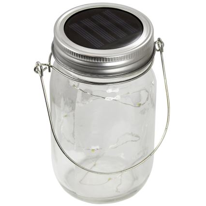 LED Solar lamp JAR LED/1,2V 600 mAh IP44