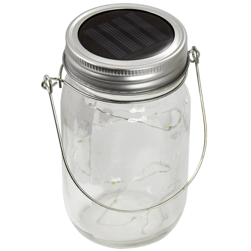 LED Solar lamp JAR LED/1,2V 600 mAh IP44