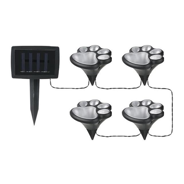 LED Solar lamp LED/0,14W/2V IP44 paws