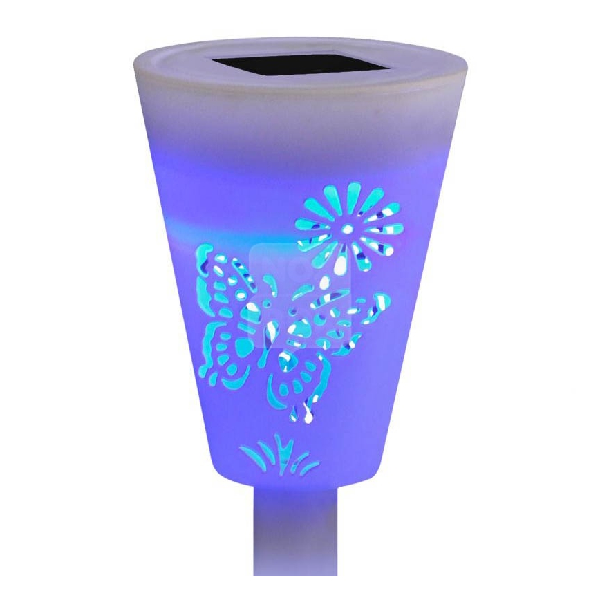 LED Solar lamp PIANO RGB LED/1,2V IP44
