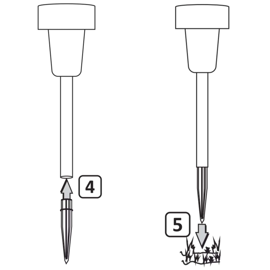 LED Solar lamp STIK LED/1,2V 40 mAh IP44