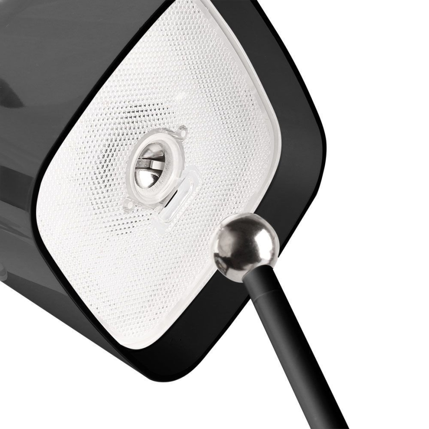 LED Zonne-energie dimbare magnetische touch oplaadbare bureaulamp LED/5W/5V 3000-6000K 3600 mAh IP65 zwart