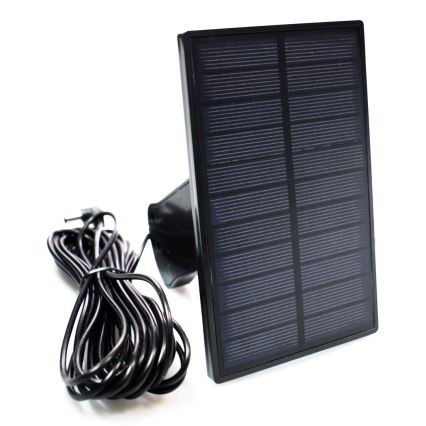 LED Solar schijnwerper met bewegings- en schemersensor LED/30W/3,7V 2400 mAh IP47 + afstandsbediening