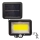 LED Solar schijnwerper met een sensor DUO LED/1W/3.7V IP44