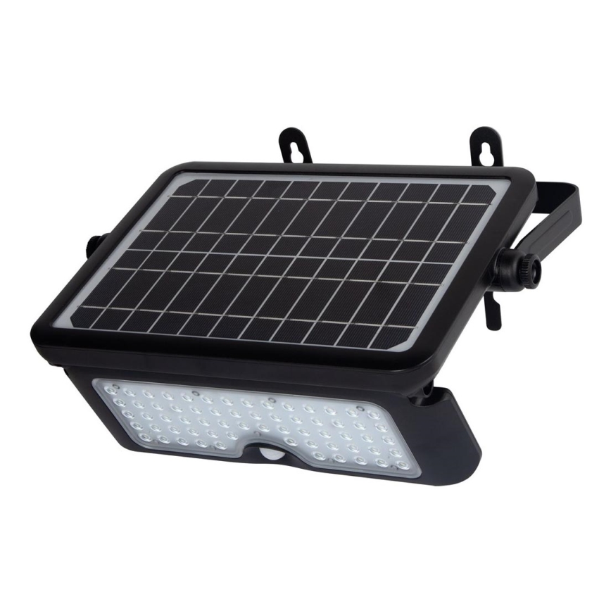 LED Solar schijnwerper met een sensor EPAD LED/10W/3000 mAh 7.4V 4000K IP65