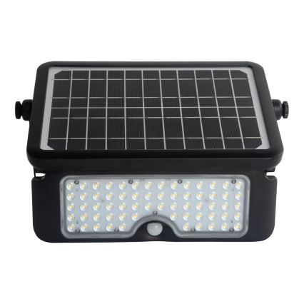 LED Solar schijnwerper met een sensor EPAD LED/10W/3000 mAh 7.4V 4000K IP65