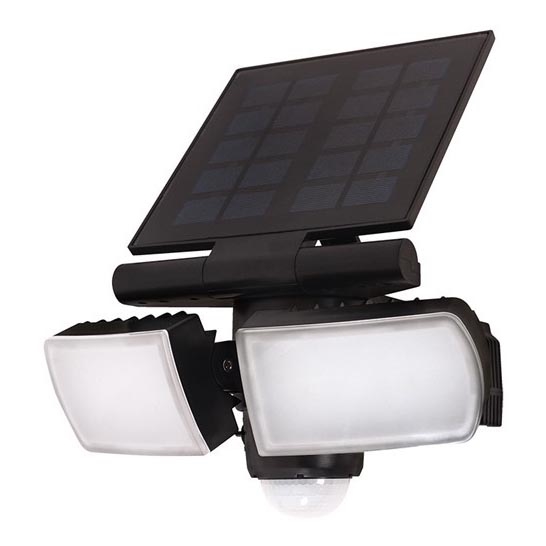 LED Solar schijnwerper met sensor 2000mAh LED/8W/3,7V IP44