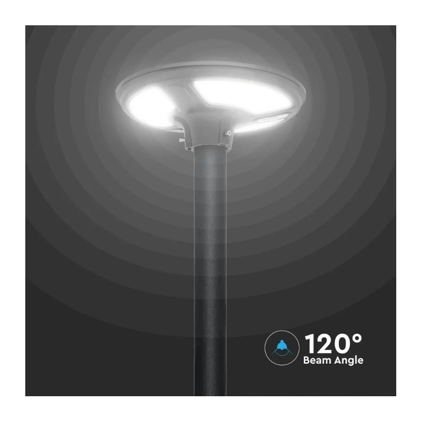 LED Solar Straat Lamp met Sensor LED/10W/3,2V 6500K IP65 + afstandsbediening