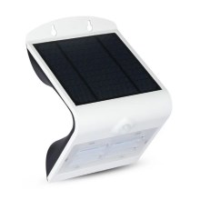 LED Solar Wand Lamp met Sensor LED/3W/3,7V 3000/4000K IP65 wit