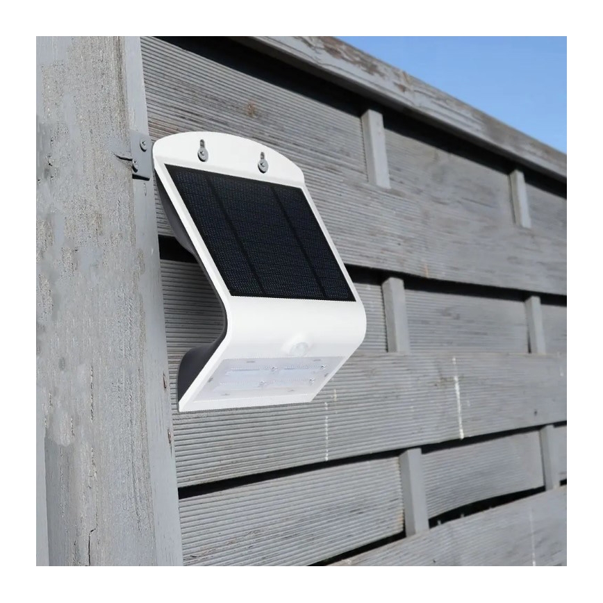 LED Solar Wand Lamp met Sensor LED/3W/3,7V 3000/4000K IP65 wit