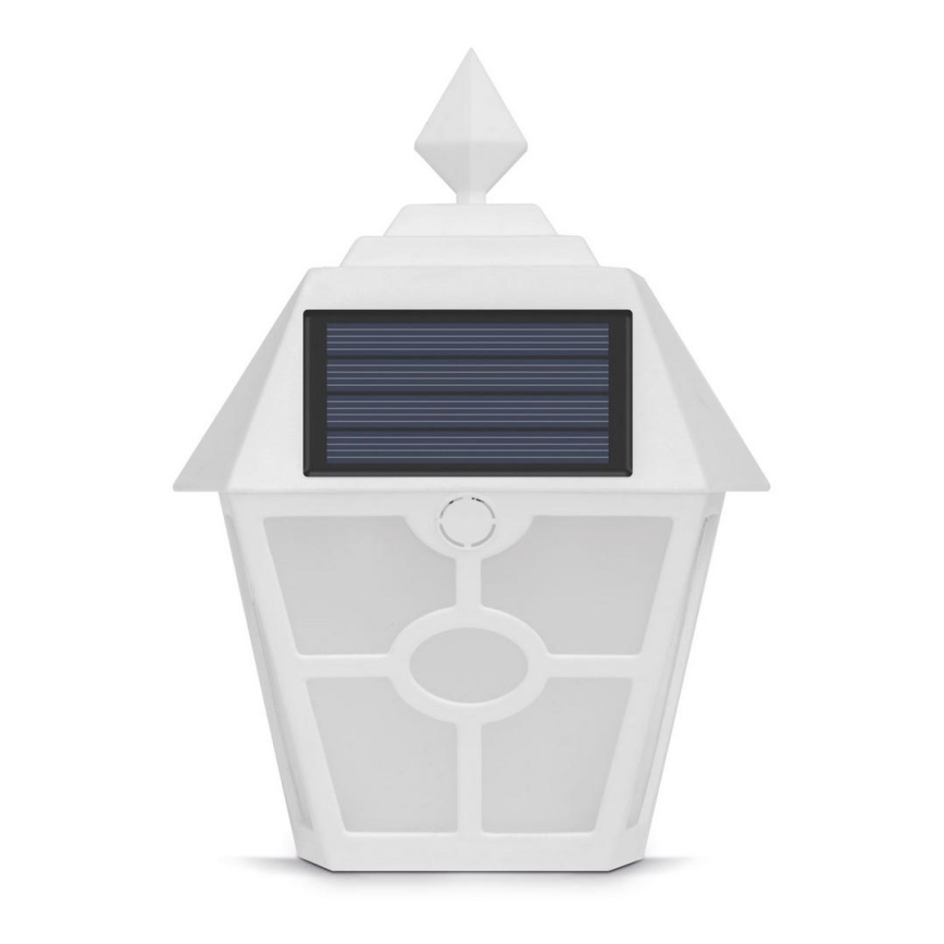 LED Solar Wandlamp LED/1,2V 600mAh IP44 wit