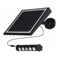 LED Solar Wandlamp met bewegings- en schemersensor LED/8W/3,7V 4000 mAh 4000K IP65