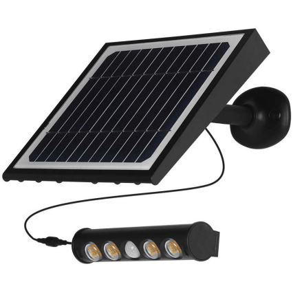 LED Solar wandlamp met een sensor LED/8W/3,7V IP65 4000K