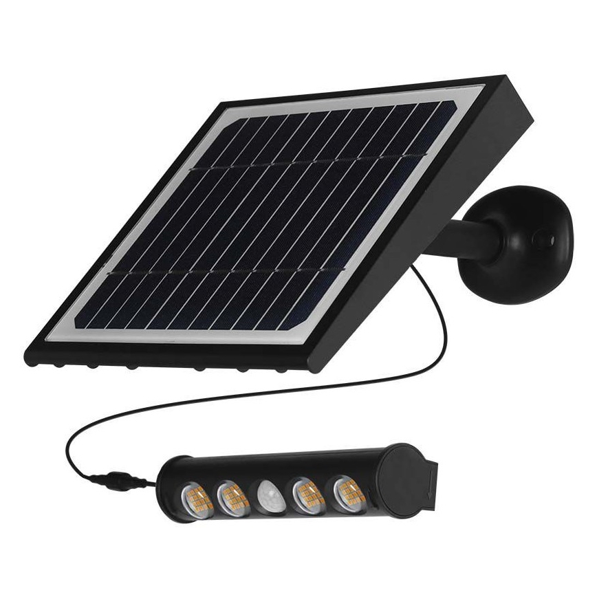 LED Solar wandlamp met een sensor LED/8W/3,7V IP65 4000K