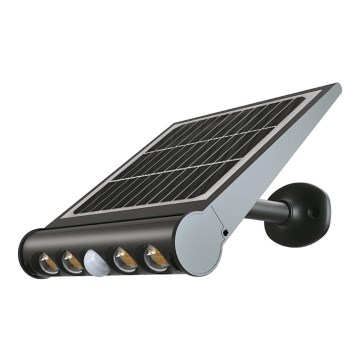 LED Solar wandlamp met een sensor LED/8W/3,7V IP65 6000K