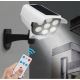 LED Solar maketa bezpečnostní kamery met sensor KAMERA LED/1W/3,7V IP44 + afstandsbediening