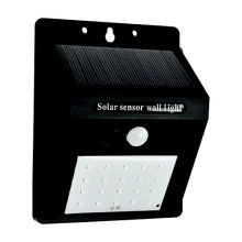 LED Solar wandlamp met sensor LED/0,55W/3,7V 6500K IP65