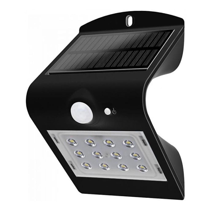 LED Solar wandlamp met sensor LED/1.5W/3,7V IP65 1200 mAh