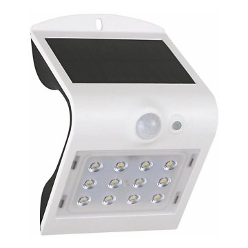 LED Solar wandlamp met sensor LED/1,5W IP65
