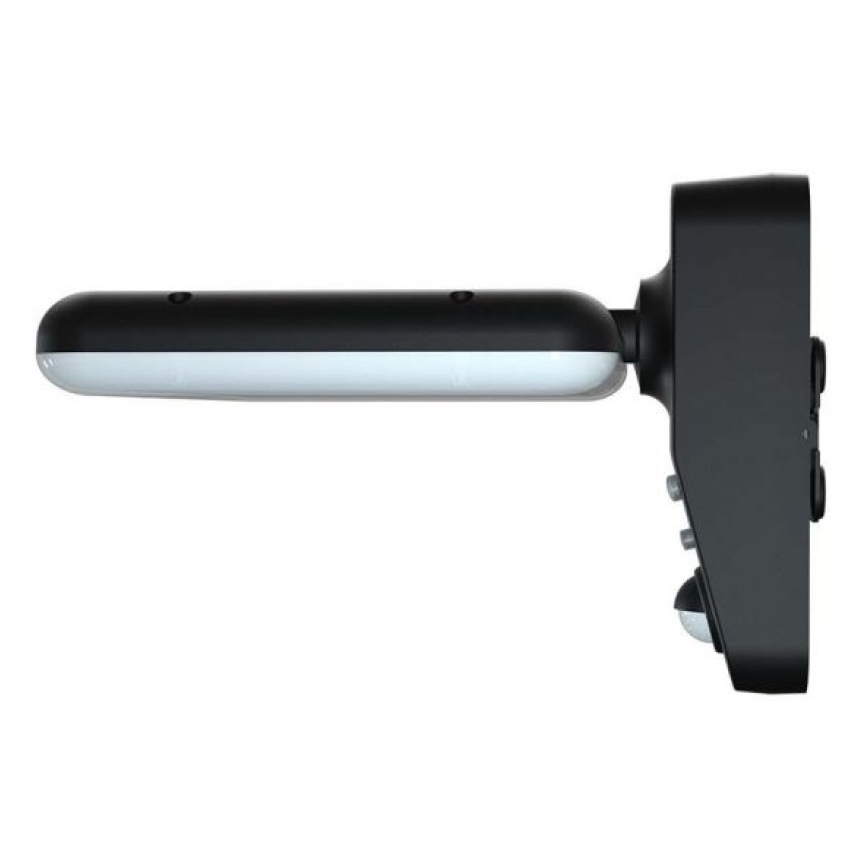 LED Solar wandlamp met sensor LED/15W/3,2V 4000K/6000K IP65 zwart