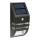 LED Solar wandlamp met sensor LED/3,7V 600 mAh IP44 zwart