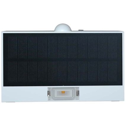 LED Solar wandlamp met sensor LED/3W/3,7V 3000K/4000K IP65 wit