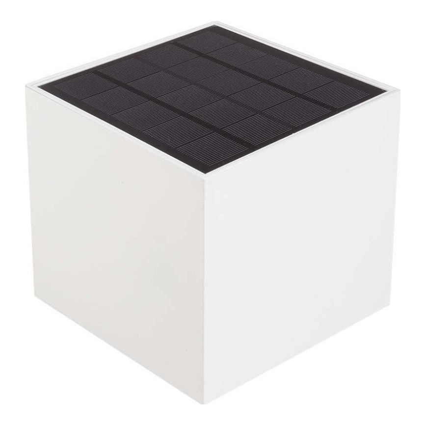 LED Solar wandlamp met sensor LED/3W/3,7V IP65 4000K wit
