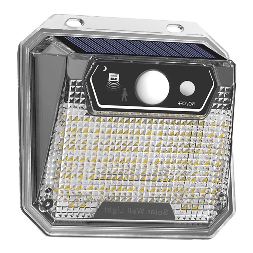 LED Solar wandlamp met sensor LED/3W/5,5V IP65 1200 mAh
