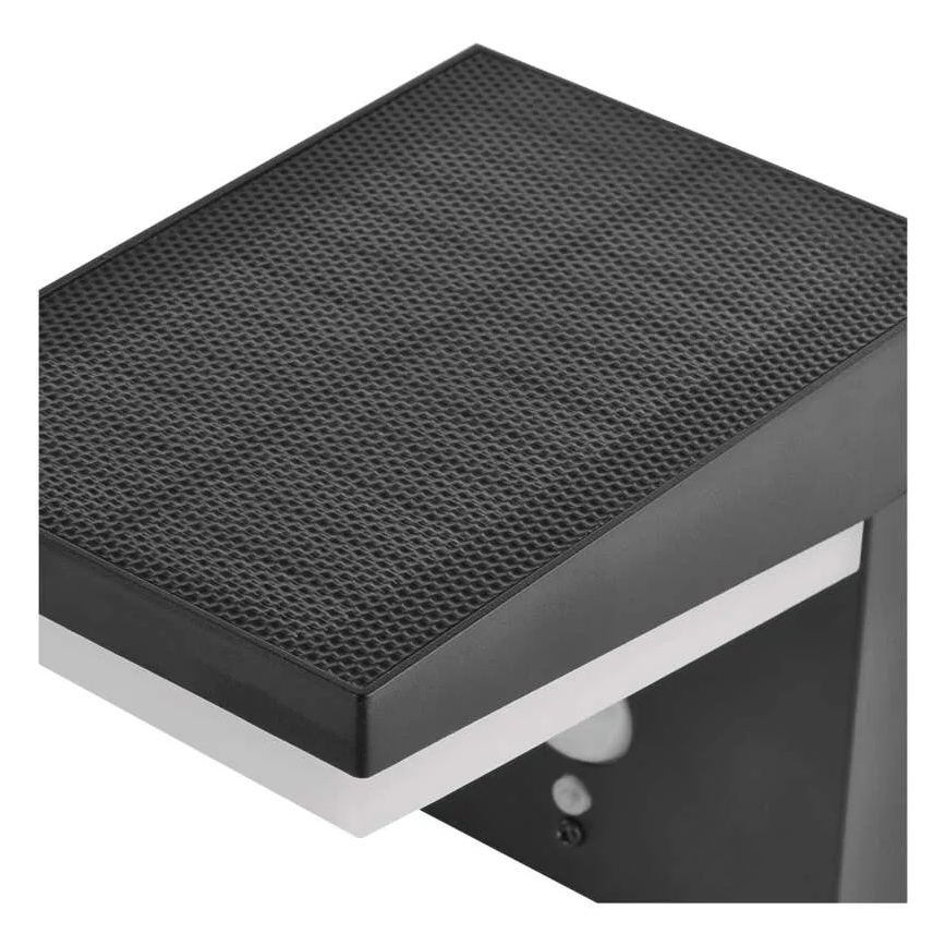 LED Solar wandlamp met sensor LED/4,4W/3,7V 2200 mAh IP44