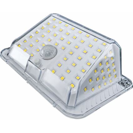 LED Solar wandlamp met sensor LED/5W/3,7V 1200 mAh IP44