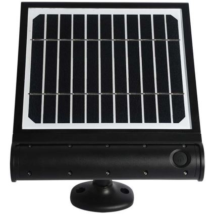 LED Solar wandlamp met sensor LED/8W/3,7V IP65 3000K