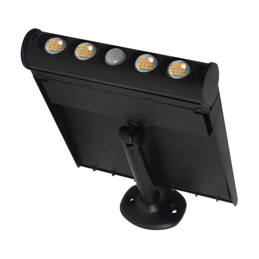 LED Solar wandlamp met sensor LED/8W/3,7V IP65 3000K