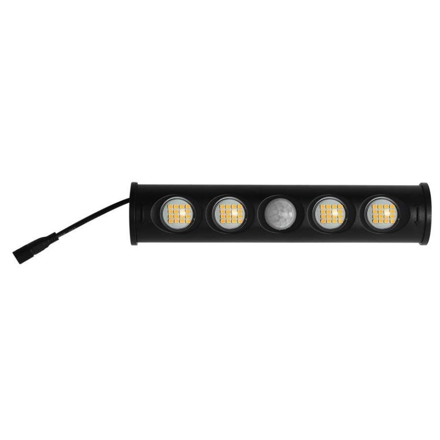 LED Solar wandlamp met sensor LED/8W/3,7V IP65 3000K