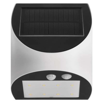 LED Solar wandlamp met sensor LUMI LED/3,7W IP54 wit