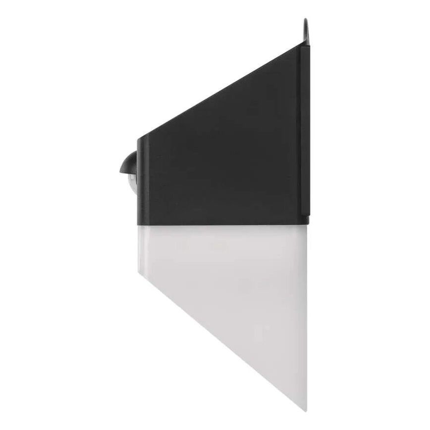 LED Solar wandlamp met sensor LUMI LED/3,7W IP65 zwart