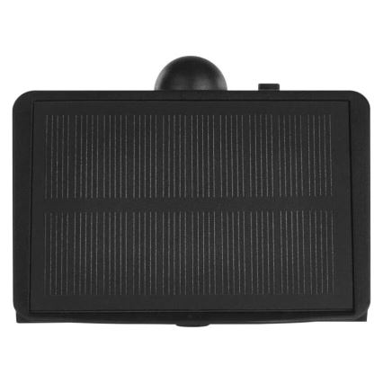 LED Solar wandlamp met sensor LUMI LED/3,7W IP65 zwart