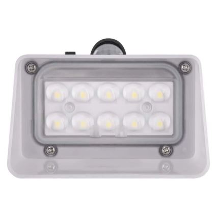 LED Solar wandlamp met sensor LUMI LED/3,7W IP65 zwart