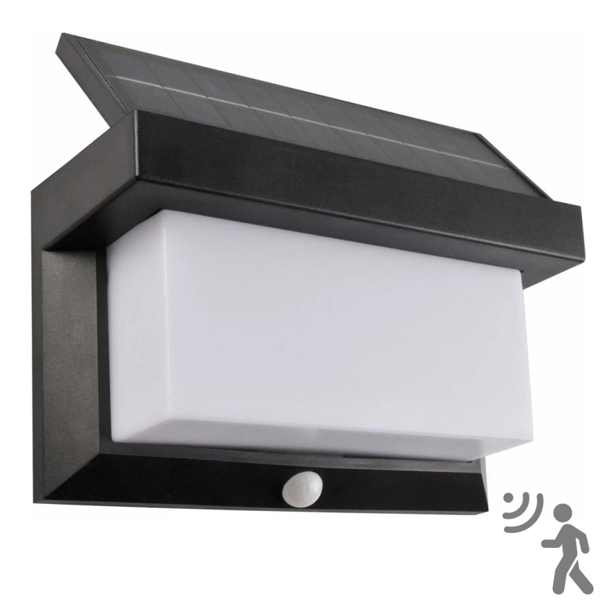 LED Solar wandlamp met sensor TONY LED/3,7V 1800 mAh IP44