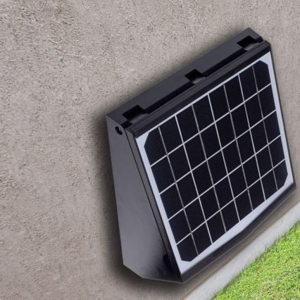 LED 44 / 5.000 Solar wandlamp met bewegings- en schemersensor TRANSFORMER LED/7W/3,7V IP65 + afstandsbediening