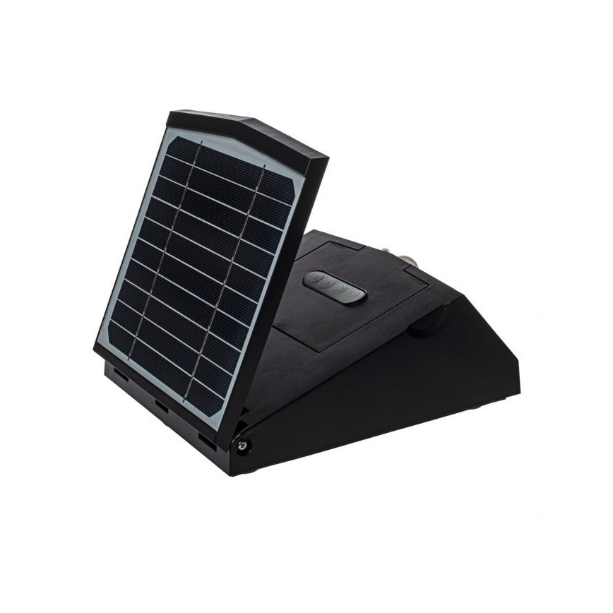 LED 44 / 5.000 Solar wandlamp met bewegings- en schemersensor TRANSFORMER LED/7W/3,7V IP65 + afstandsbediening