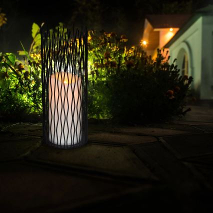 LED Solarlamp BORG 2xAA IP44