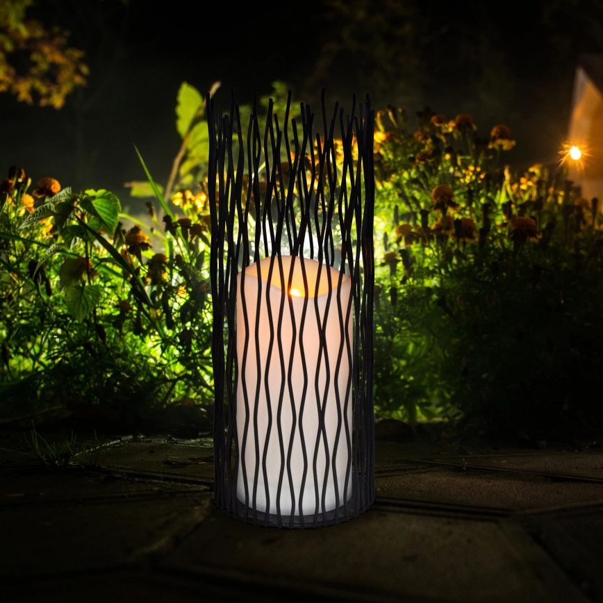 LED Solarlamp BORG 2xAA IP44