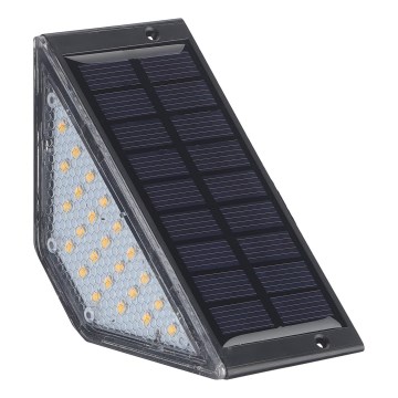 LED solarlamp ELI LED/4,5W/3,7V 500 mAh IP44 zwart