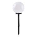 LED-solarlamp SPHERE LED/1,2V 4000K IP44 200 mAh Ø 20 cm
