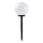 LED-solarlamp SPHERE LED/1,2V 4000K IP44 200 mAh Ø 20 cm