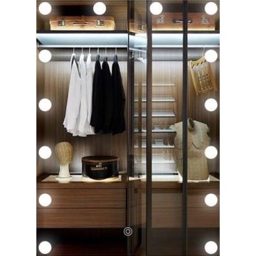 LED-spiegel met verlichting 14xLED/1W/230V 3000/4000/6000K 70x50 cm IP44