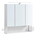 LED spiegelkast voor de badkamer SKY 70x70x16 cm 230V wit