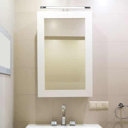 LED Spiegelverlichting LED/9W/230V 3000K 50cm glanzend chroom